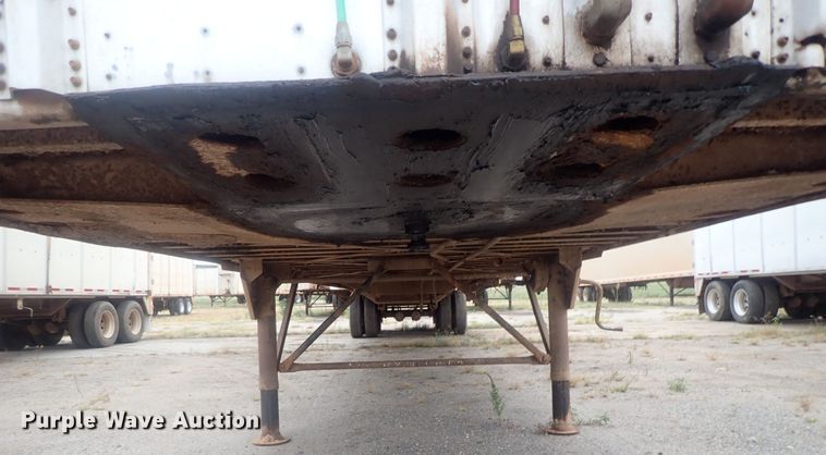 image for item DC1468 2002 Guthrie Wilkens GWFT50 walking floor trailer