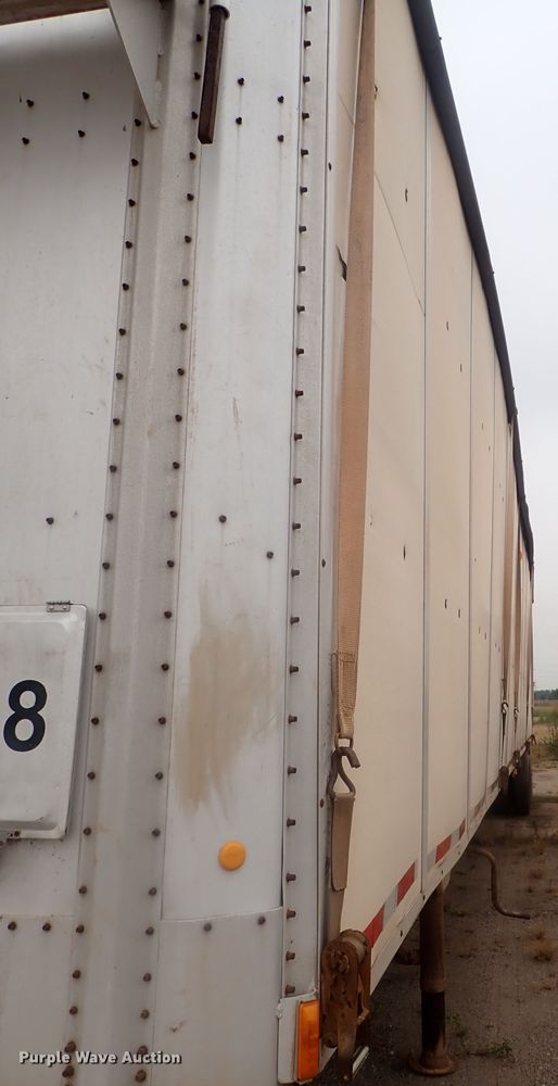 image for item DC1468 2002 Guthrie Wilkens GWFT50 walking floor trailer