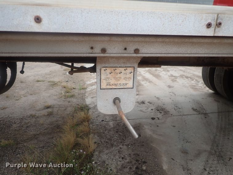 image for item DC1468 2002 Guthrie Wilkens GWFT50 walking floor trailer