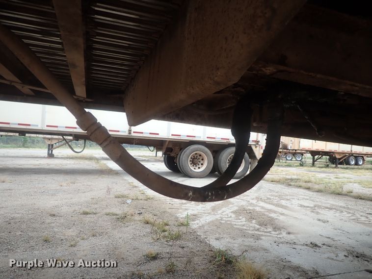 image for item DC1468 2002 Guthrie Wilkens GWFT50 walking floor trailer