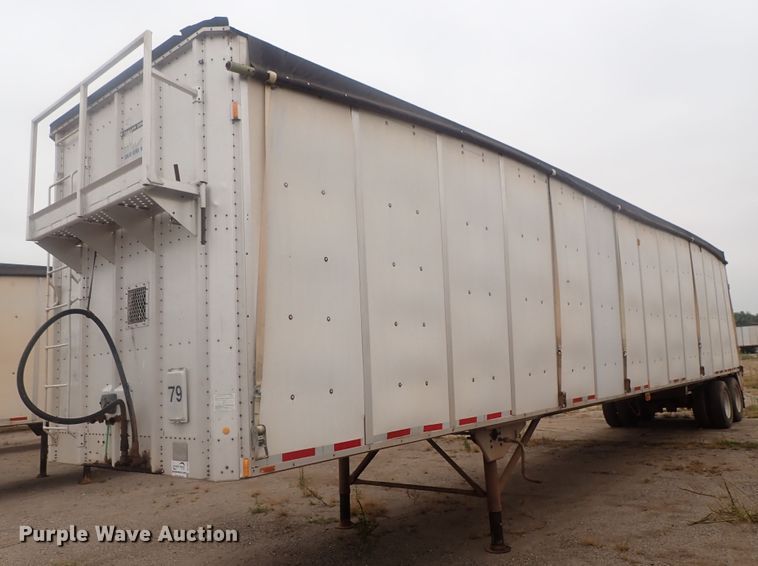 image for item DC1469 2002 Guthrie Wilkens GWFT50 walking floor trailer