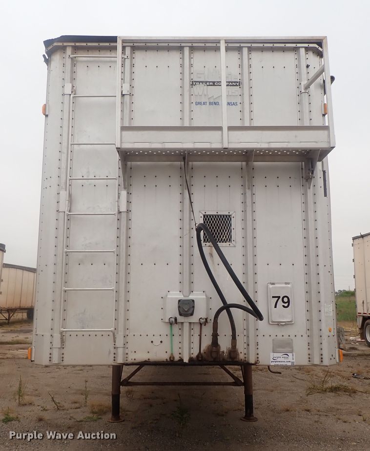 image for item DC1469 2002 Guthrie Wilkens GWFT50 walking floor trailer