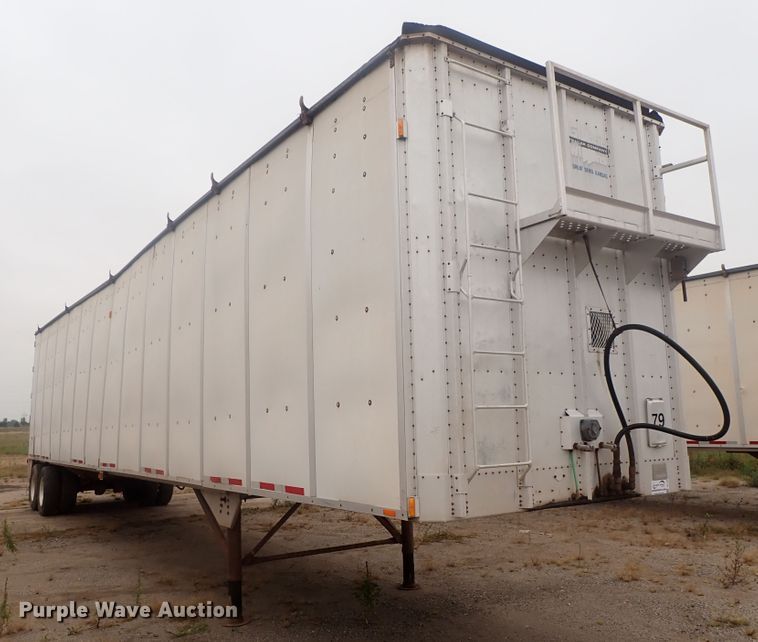 image for item DC1469 2002 Guthrie Wilkens GWFT50 walking floor trailer