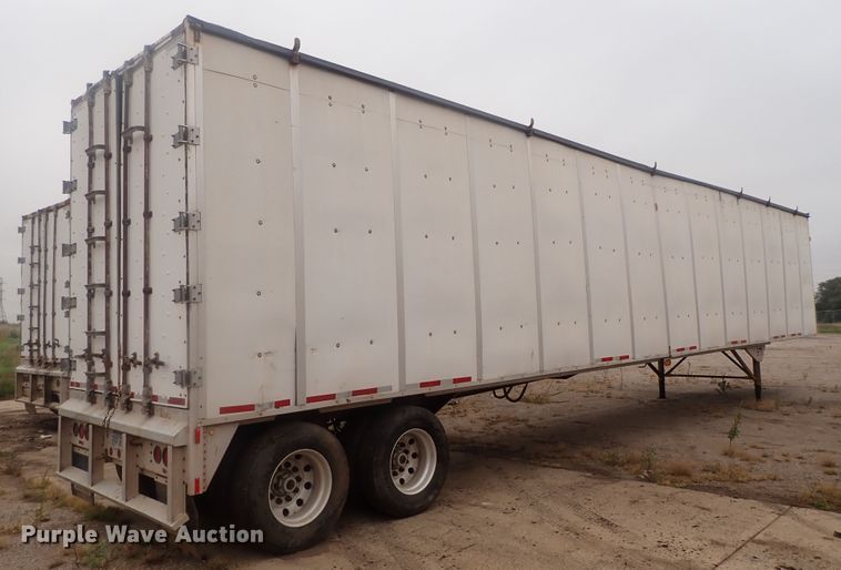 image for item DC1469 2002 Guthrie Wilkens GWFT50 walking floor trailer