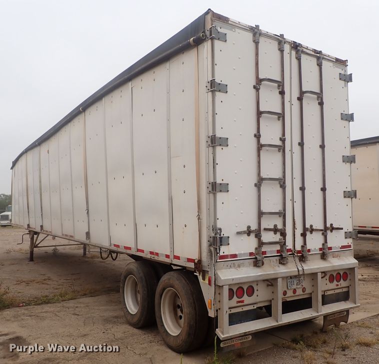 image for item DC1469 2002 Guthrie Wilkens GWFT50 walking floor trailer