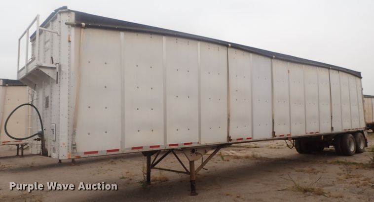 image for item DC1469 2002 Guthrie Wilkens GWFT50 walking floor trailer