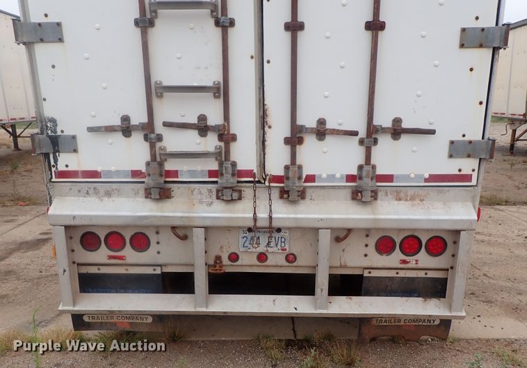 image for item DC1469 2002 Guthrie Wilkens GWFT50 walking floor trailer