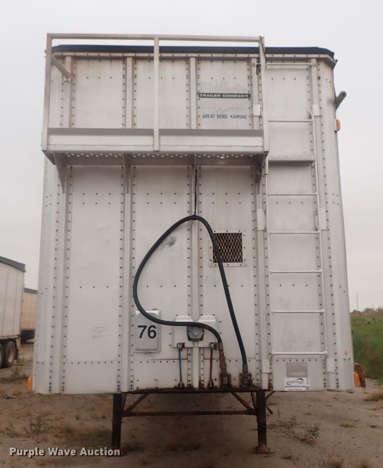 image for item DC1470 2002 Guthrie Wilkens GWFT50 walking floor trailer