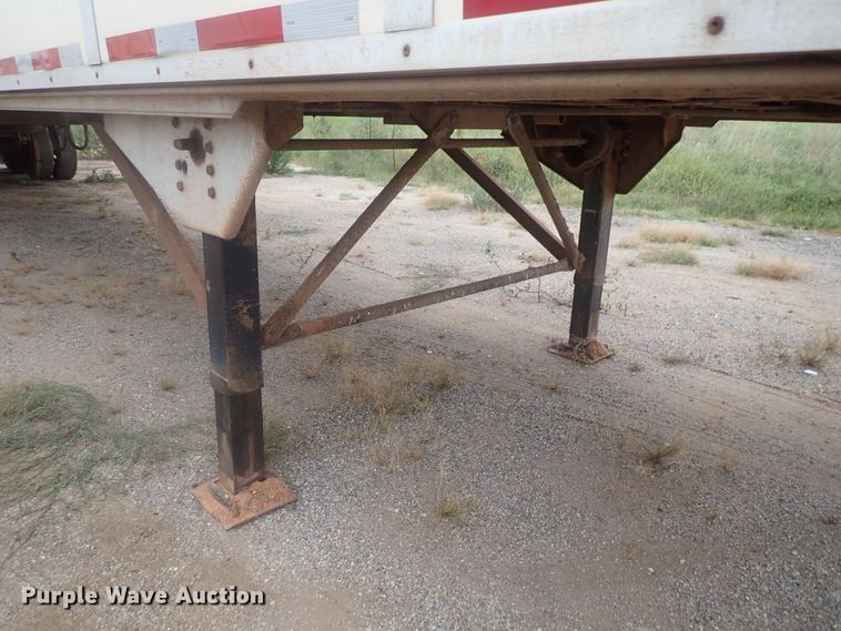 image for item DC1470 2002 Guthrie Wilkens GWFT50 walking floor trailer