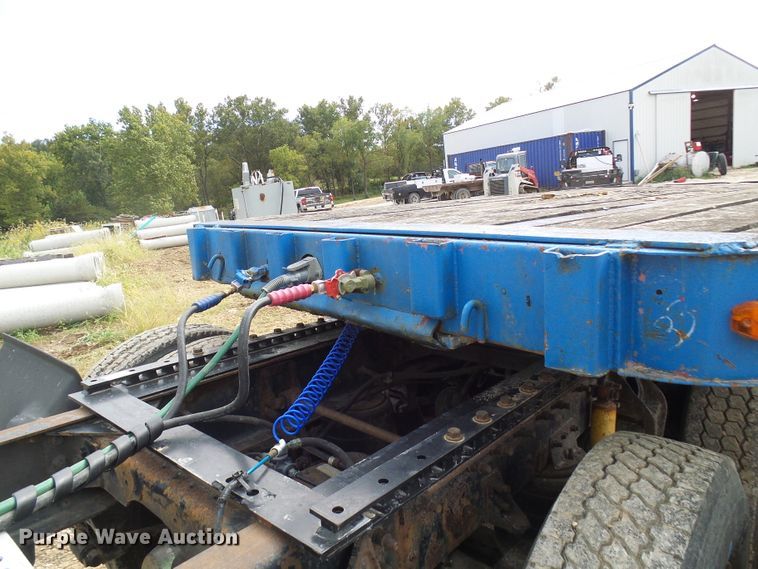 image for item DC2972 1971 Dorsey DDGTW127 drop deck equipment trailer