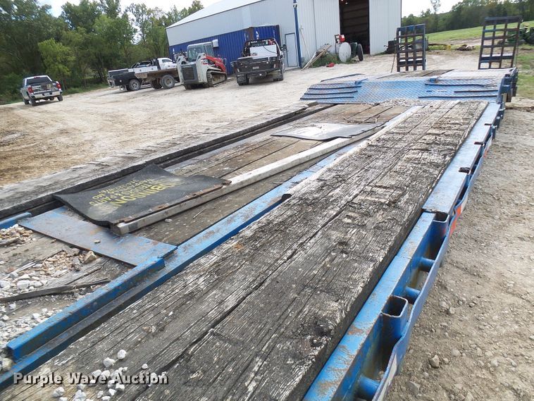 image for item DC2972 1971 Dorsey DDGTW127 drop deck equipment trailer