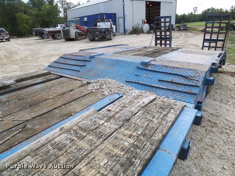 image for item DC2972 1971 Dorsey DDGTW127 drop deck equipment trailer