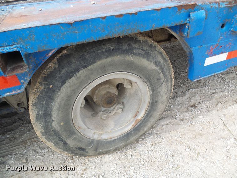 image for item DC2972 1971 Dorsey DDGTW127 drop deck equipment trailer