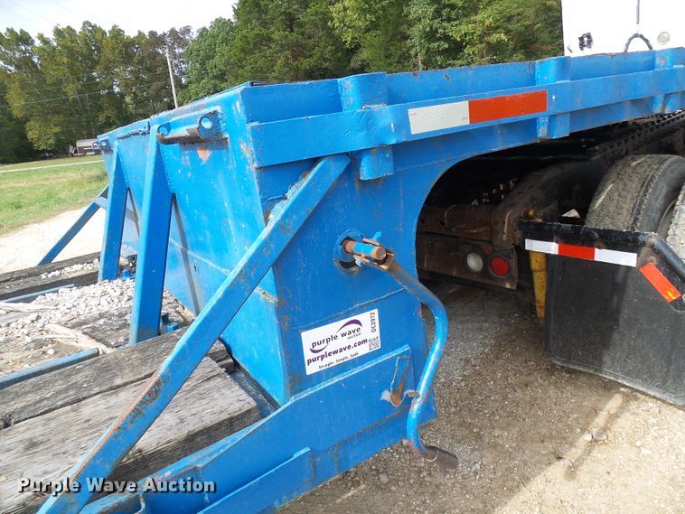 image for item DC2972 1971 Dorsey DDGTW127 drop deck equipment trailer
