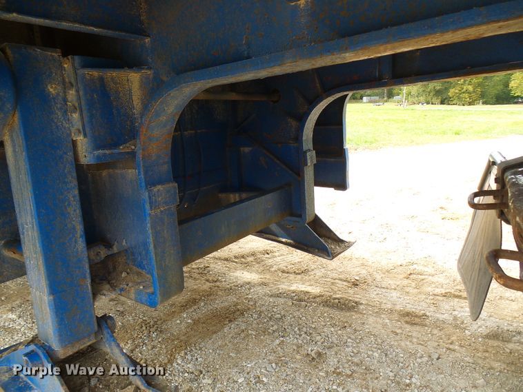 image for item DC2972 1971 Dorsey DDGTW127 drop deck equipment trailer