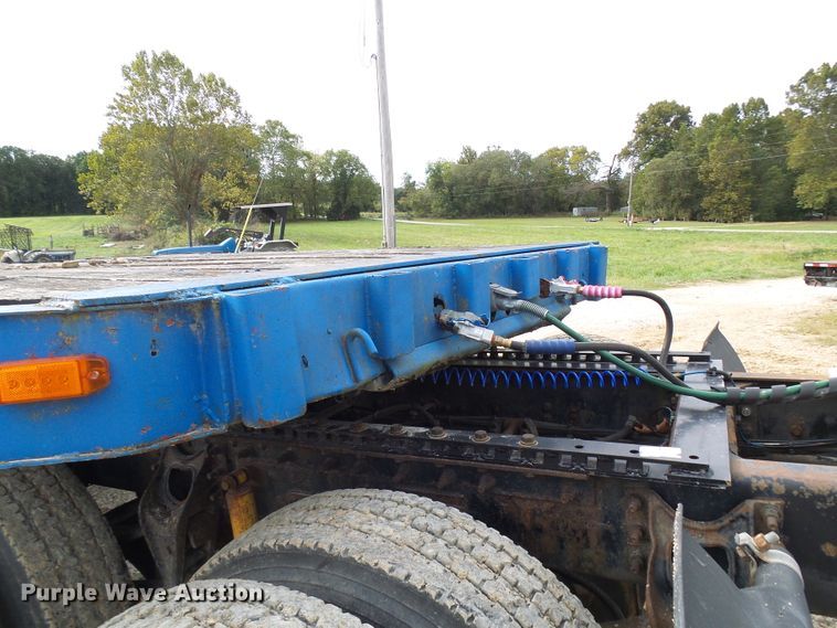 image for item DC2972 1971 Dorsey DDGTW127 drop deck equipment trailer