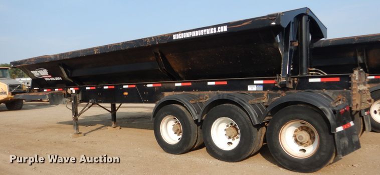 image for item DC8930 (2) 2013 Side Dump Industries side dump trailers
