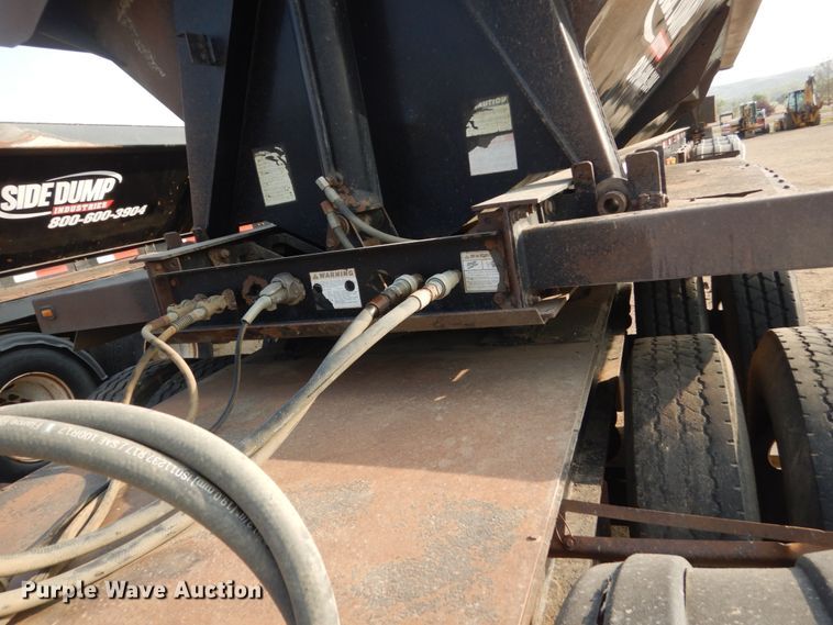 image for item DC8930 (2) 2013 Side Dump Industries side dump trailers