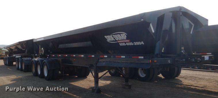 image for item DC8936 (2) 2013 Side Dump Industries side dump trailers