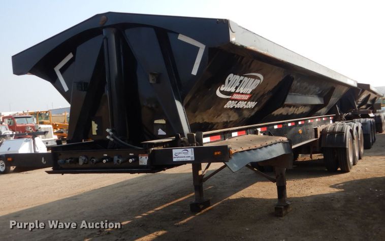 image for item DC8936 (2) 2013 Side Dump Industries side dump trailers
