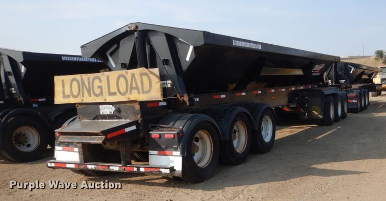 image for item DC8936 (2) 2013 Side Dump Industries side dump trailers