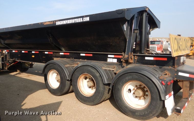 image for item DC8936 (2) 2013 Side Dump Industries side dump trailers