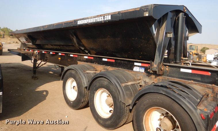 image for item DC8936 (2) 2013 Side Dump Industries side dump trailers