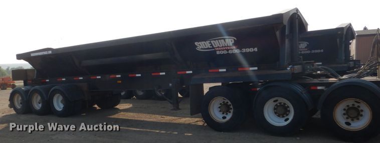 image for item DC8936 (2) 2013 Side Dump Industries side dump trailers