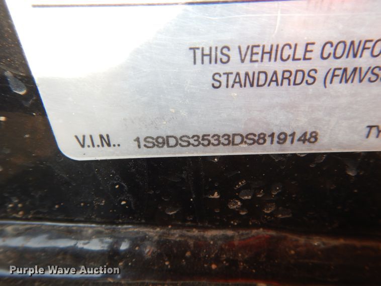 image for item DC8936 (2) 2013 Side Dump Industries side dump trailers