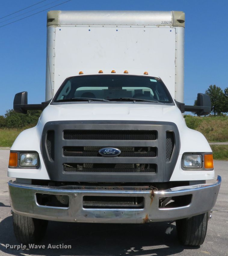 image for item DH1232 2012 Ford F750 Super Duty XL  box truck