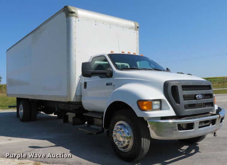 image for item DH1232 2012 Ford F750 Super Duty XL  box truck