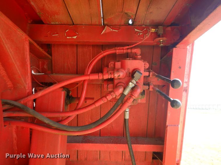 image for item DH5196 1993 Waltron drop deck equipment trailer