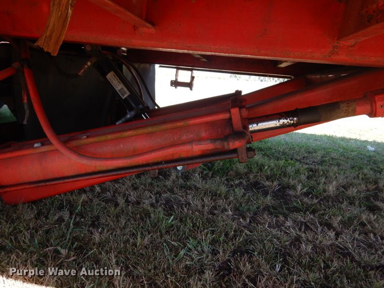 image for item DH5196 1993 Waltron drop deck equipment trailer