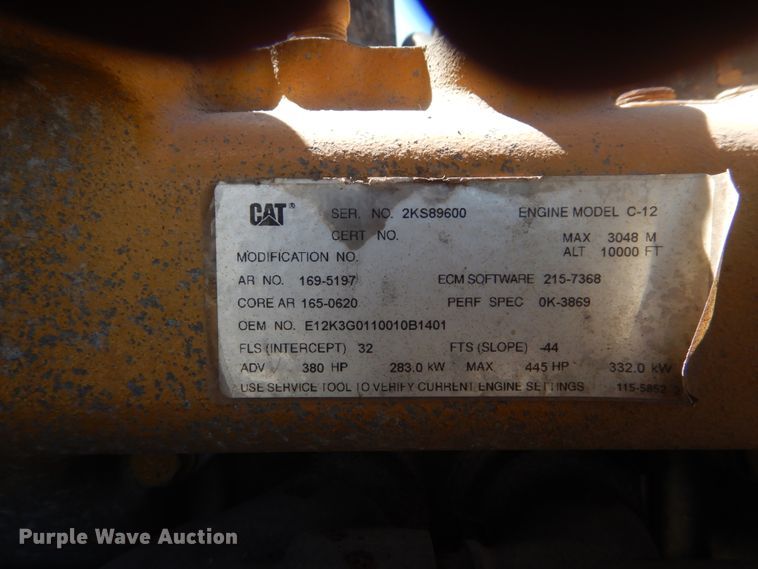 image for item GR9731 2003 Kenworth T800  truck cab and chassis