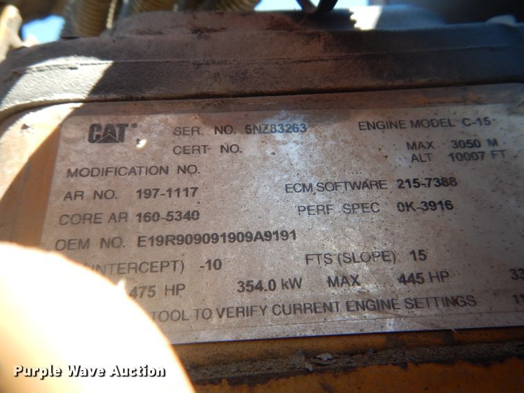 image for item GR9732 2003 Kenworth T800  truck cab and chassis