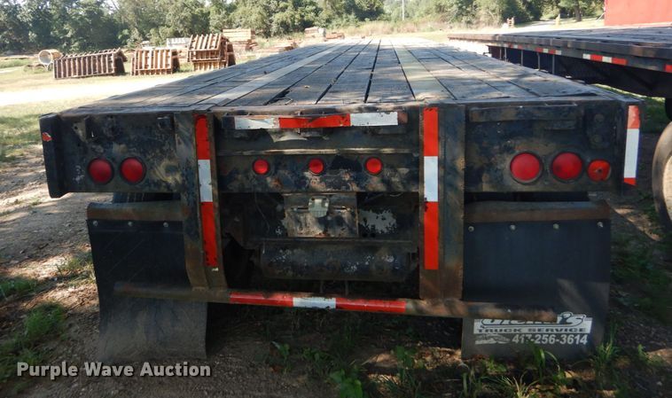 image for item GR9777 1984 Transcraft flatbed trailer