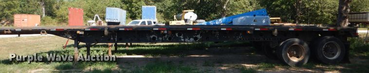 image for item GR9777 1984 Transcraft flatbed trailer