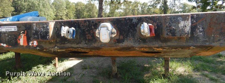 image for item GR9777 1984 Transcraft flatbed trailer