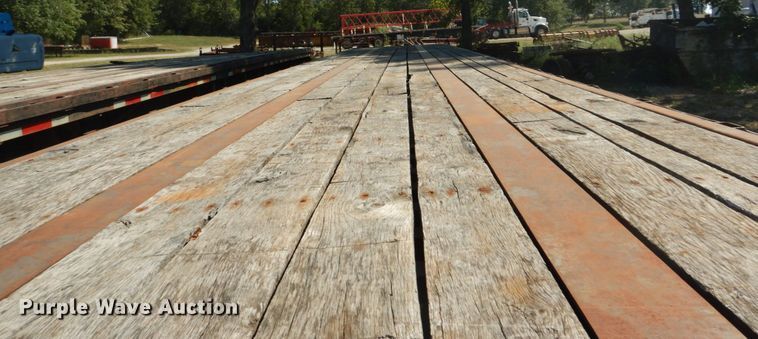 image for item GR9777 1984 Transcraft flatbed trailer