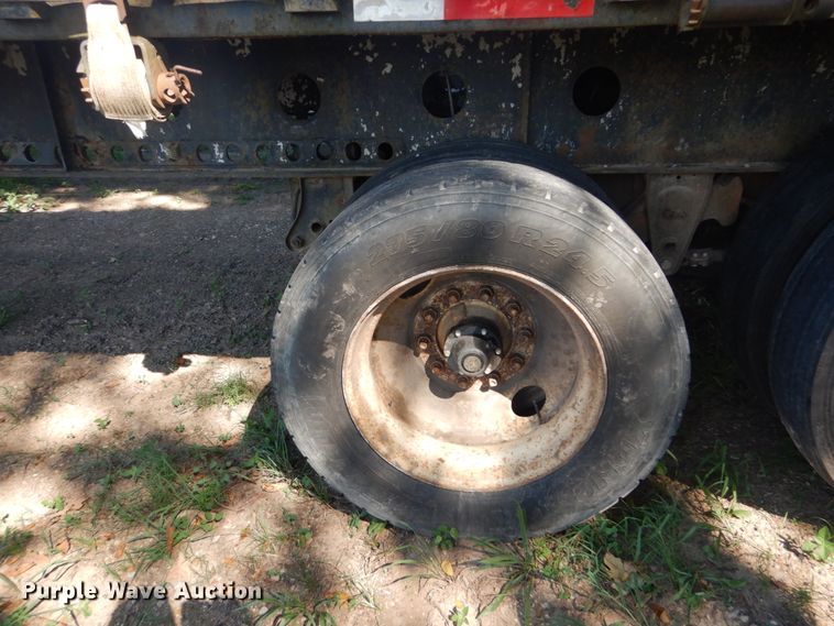 image for item GR9777 1984 Transcraft flatbed trailer