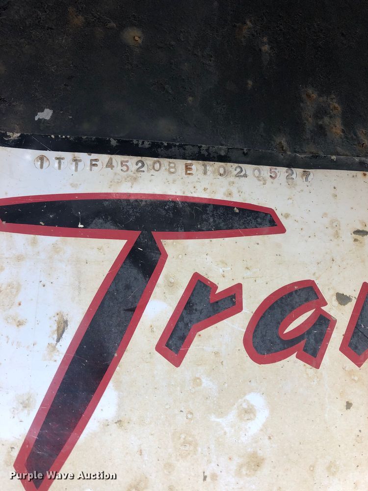 image for item GR9777 1984 Transcraft flatbed trailer