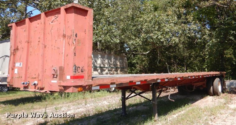 image for item GR9779 1974 Nabors flatbed trailer