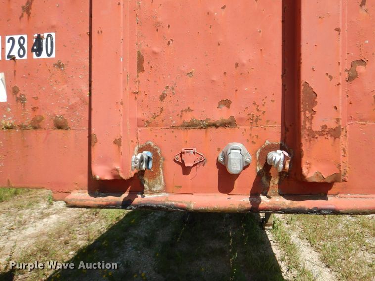 image for item GR9779 1974 Nabors flatbed trailer