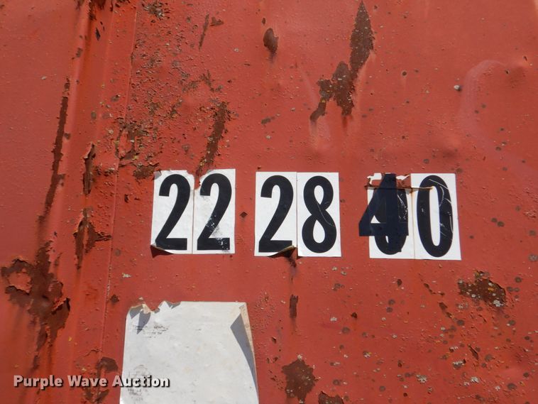 image for item GR9779 1974 Nabors flatbed trailer