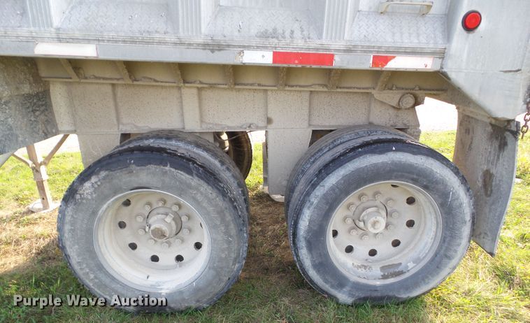 image for item HF9574 1996 Benson end dump trailer
