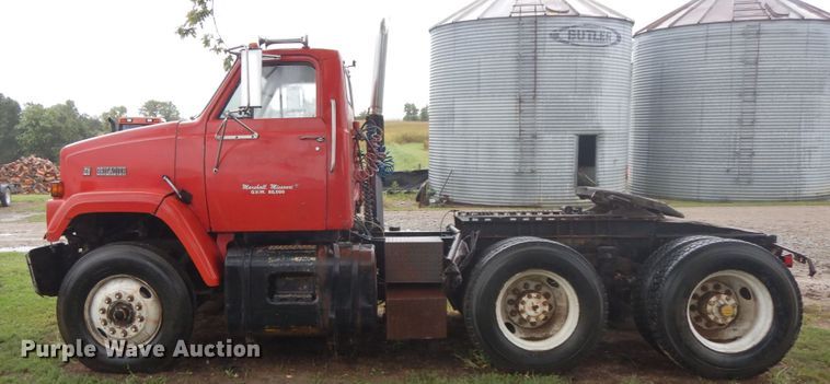 image for item HJ9642 1983 GMC Brigadier  semi truck