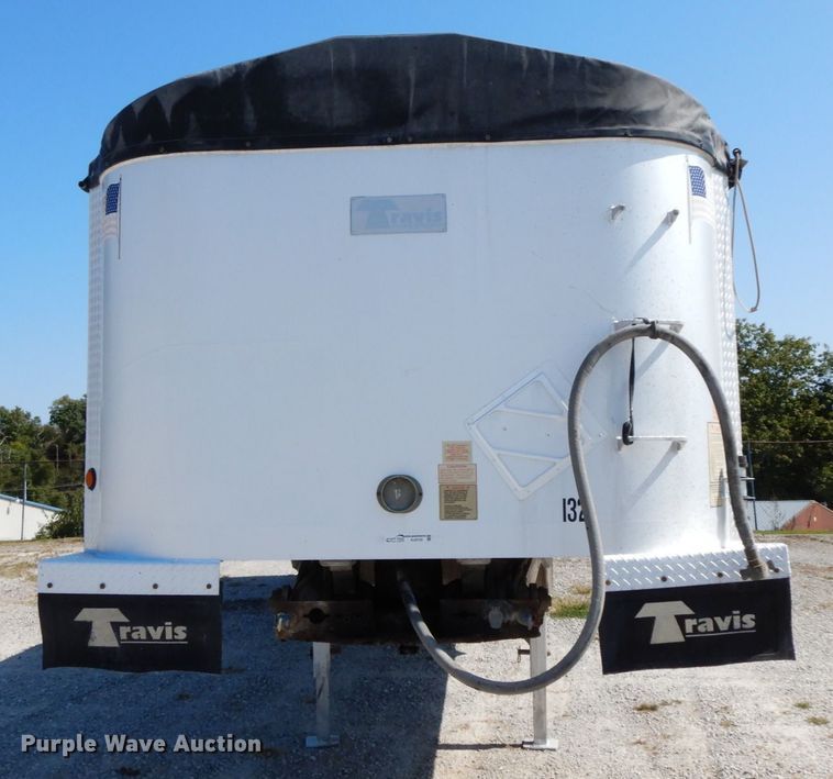 image for item HJ9720 2008 Travis end dump trailer
