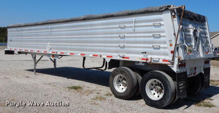 image for item HJ9720 2008 Travis end dump trailer