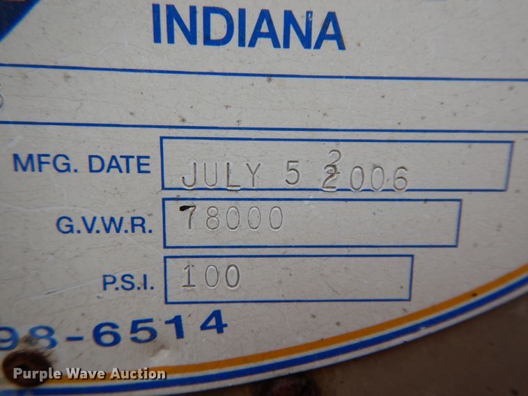 image for item HM9742 2006 Hensley ATL-36-28-8 feed delivery trailer