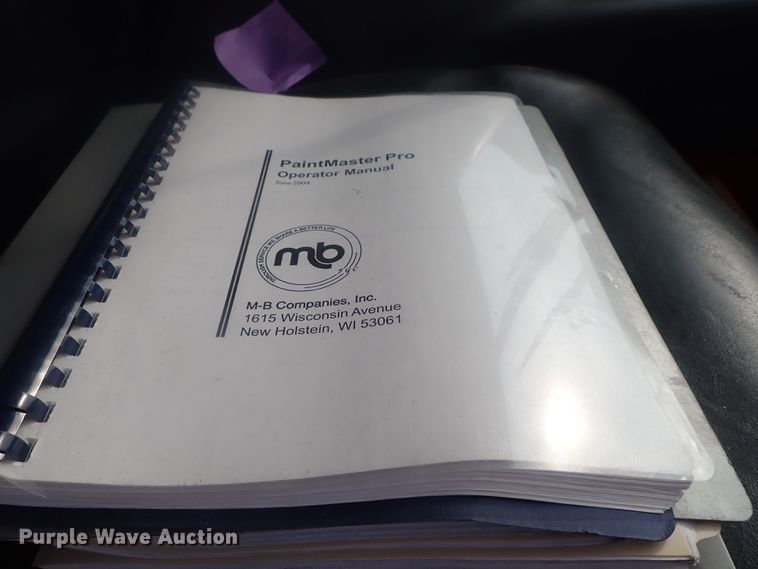 image for item DE0786 2003 Sterling Condor  paint striping truck